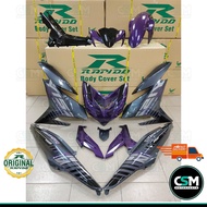 [READY STOCK] Coverset Bodyset Yamaha Y15 Y15ZR V1 V2 Blue Red Purple Black Standard Malaysia 2015 (