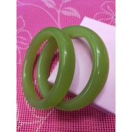 Natural Agate Jade Bangle Bracelet