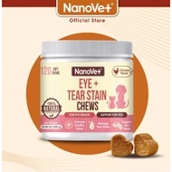 Nanovet® Eye + Tear Stain Chews for Cat and Dog Nanovet Eye + Tear Stain Chews for Cat and Dog