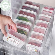 PUSKY Refrigerator Meat Freezer Box Compartmentalized Freezer Box Airtight Box Food Storage Box VN
