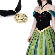 【Nice】 แอนิเมชั่นใหม่ Cos Frozen Princess Anna Dress เจ้าหญิงแอนนา ชุดเดรสปัก