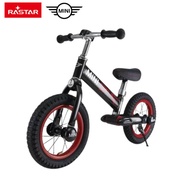 Rastar 1204 Mini Copper 12" Kid Balance Bike - Black for 1.5 to 5 years