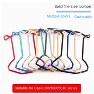 Watch Case Bumper For Casio DW5600 GW-M5610 DW-5600 GWM5610 Protective Bar G-shock Metal Anti Collis