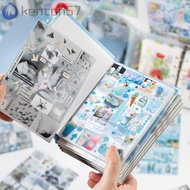 KENTON DIY Scrapbook Stickers, Cut Film Coil Collage Material 3D Sticker Book, Dream Core Wind-Cut F