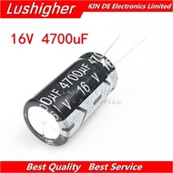 10PCS 16V4700UF 13*25mm 4700UF 16V 13x25 mm Aluminum Electrolytic Capacitor