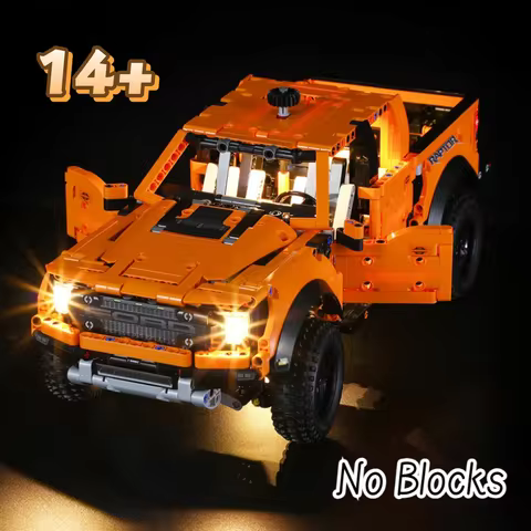 Big Sale LED for Lego 42126 F-150 High Tech Vehicle Raptor Pickup Car USB Lights Kit-(Not include Le