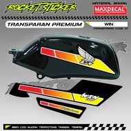 WIN Striping WIN Sticker Variation WIN UV TRANSPARENT CODE 07 PREMIUM MAXDECAL MATERIAL