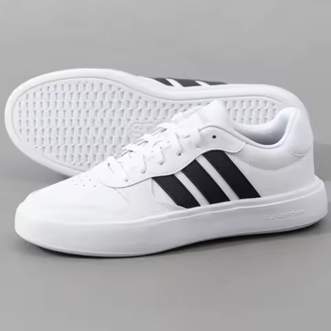 Adidas Casual Shoes Men's Sports Shoes Fashionable Wear-Resistant Cushioning Tennis Training Shoes L
