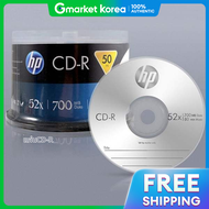 HP | (เอชพลาสเลม) HP Media CD-R 52x 700MB (50แผน บรรจในกลองเคส)