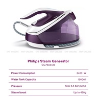 Philips GC7933/36 premium steam iron, capacity 2400w