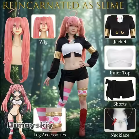 Milim Nava That Time I Got Anime Reincarnated Cosplay Costume Wig Shoes Despotic Demonlord As A Cos 