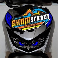 Stiker lampu depan beat Stiker lampu motor beat variasi lampu beat fi stiker lampu depan beat street