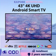 EXPOSE Smart TV 43 inch Android 12.0 TV 4K Android TV LED Television 32 inch Smart TV 3 years Warranty