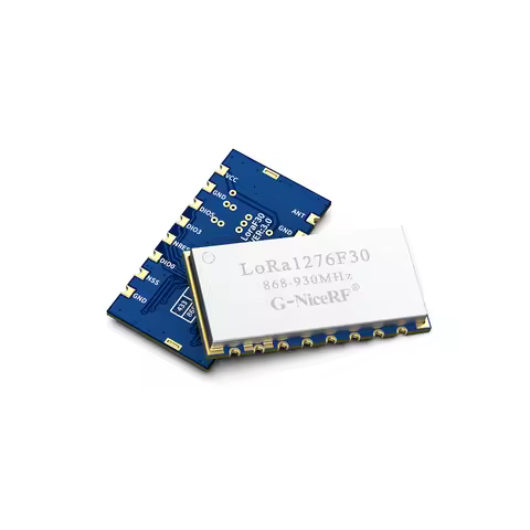 2pcs/lot LoRa Module Lora1276F30 with Rubber Antenna 6Km to 8Km RF Transceiver 27dBm 500mW SX1276