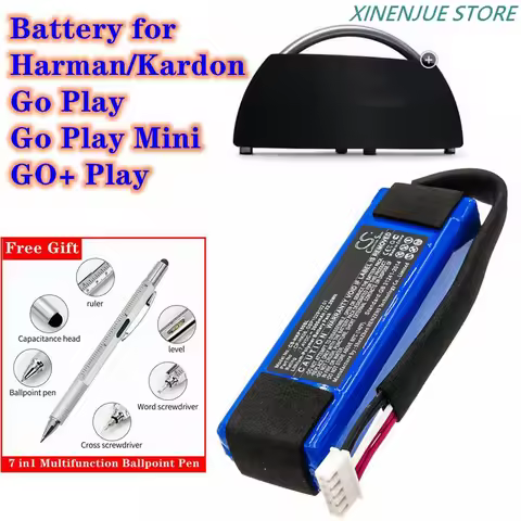 Speaker Battery 7.4V/3000mAh GSP1029102 01, CP-HK06 for Harman/Kardon Go Play, Go Play Mini, GO+ Pla