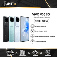 Vivo V30 5G Smartphone (12GB RAM+256GB ROM) | Original Vivo Malaysia