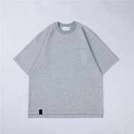 SUCRAM GIZA45 TEE 吉薩埃及棉 清涼感絲光 寬松廓形口袋短袖T恤