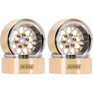 INJORA ModuWheel 1.3" Roda Manik Manik & Aluminium Offset Negatif untuk Naik Taraf 118 124 RC