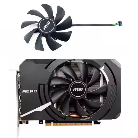 For MSI GeForce GTX1660 Super Aero GTX 1660 Ti Graphic Video Card Fans 95mm Cooling Fan XY-D10015SH 