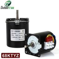 1PC 220V AC 28W 68KTYZ Synchronous Gear Motor 68-KTYZ Permanent Magnet Synchronous Motor 2.5/5/10/15