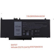 Suitable for Dell E5470 M3510 E5270 E5570 P3510 E5550 6MT4T Laptop Battery