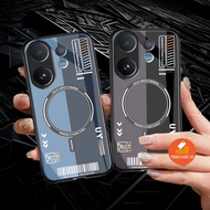 Latest Vivo V60 Glass Softcase [M229] Vivo V60 Phone Case - Phone Case - Case - Phone Protector