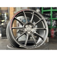 NEW 19X8.5J AOW ZE40 Rim (set of 4) Flat Gunmetal 5X112 for VW Golf Audi A3 S3 TT W177 W176 W118 W11
