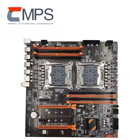 X99 F8D X99 Motherboard Dual Slot X99 Double 2011-3 E5 V3 CPU DDR4 256GB M.2 USB3.0 Server