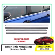 TOYOTA CAR MODEL Window Chrome Lining Door Belt Moulding VIOS,WISH,ESTIMA,AVANZA,VIGO,INNOVA,REVO,UN