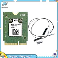 【ouwym9al】AX211NGW WiFi 6E Card+2XAntenna 2.4G&5G&6G M.2 CNVio 5.3 802.11AX Support Win10 Win11 LINU