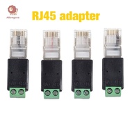 abongsea RJ45 to RS485 Converter RJ45 Terminal Adapter RJ45 to RS485 Adapter Crystal Head to Termina