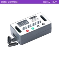 12V 24V Delay Controller DC 5V-30V LED Digital Time Delay Relay High level trigger Cycle Timer Delay