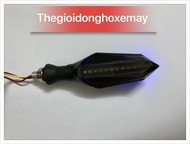 Xi Nhan Xe Máy- Đèn Demi- Hiệu Ứng Audi