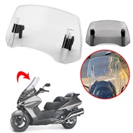 Motorcycle Windshield Extension Spoiler Windscreen Air Deflector For Honda Silver Wing GT 400 600 ST