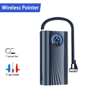 Portable Tire Inflator Rechargeable LED display Car Tyre Inflator Small Air Pump 3600mAh with Digita