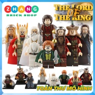 Frodo Gandalf Thranduil Elrond Lake town Galadriel Arwen Merry POGO PG8148 Zhang Brick Shop