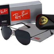 Ray/- Ban! Modern aviator ready delivery 3BAA driving sunglasses for men