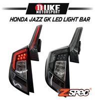 Honda Jazz GK5 GK FL RS Tail Lamp LED Light Bar FIT GK5 FLRS RS Style Smoke 2014-2019 TailLamp