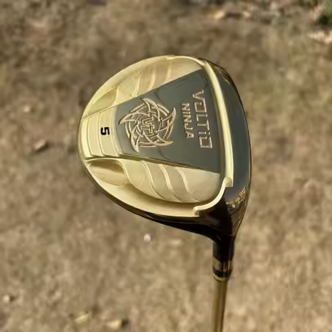 VOLTIO Golf Fairway Wood #3/5 Steel Head SR Flex CNC Milled Face for Accuracy & Forgiveness, High La