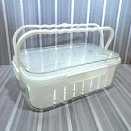 Food Container Organizer Adora Short L-400-3 | Place / container food storage box preparation refrig