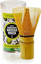 MATCHAMAKA Premium Bamboo 80 Prong Matcha Whisk - Traditional Japanese Chasen for Matcha Green Tea C