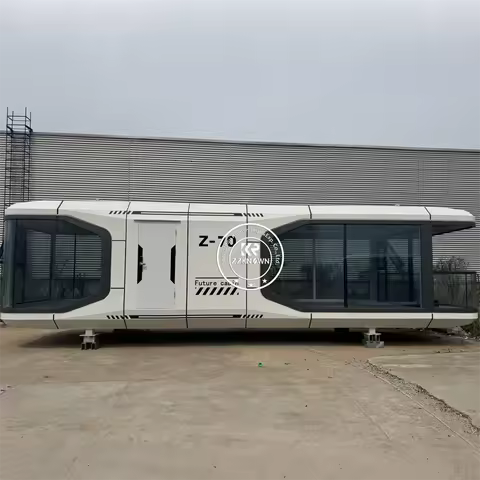 High Quality Prefab House Portable Camping Capsule Home Luxury Modern Prefab Capsule House For Home