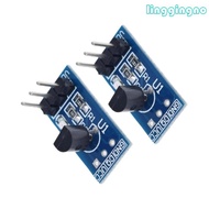 RR 2pcs Reliable Compactly DS18B20 Temperature Measurement Sensors Module Board For Project With Bro