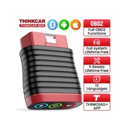 THINKCAR BD6 Bluetooth Scanner Car Diagnostic Tool OBD2 Scanner All Cars Full System 5 Reset Free Di