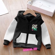 Hoodie Zipper Girls Age 2-12 Years Latest Viral Zipper Jacket