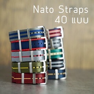 NATO watch strap, good quality NATO strap, thick strap, strong buckle, no edge, 20mm 22mm