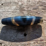 Buddha Eye Blue Qin Pure Natural Dzi Beads Light Luxury High-Grade Jade Tibetan Play Clavicle First 
