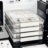 INS Style File Storage Box A4 Storage Box Certificate Storage Document Box Documentary Box