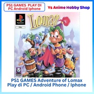 【PS1 Games Play di PC Computer Phone 】Playstation 1 Adventure of Lomax PS1 GAMES Phone Games Pc Game