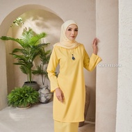 RAF Online Store | Sierra Baju Kurung Moden Cotton Premium Lembut Belah Belakang | Wanita Muslimah